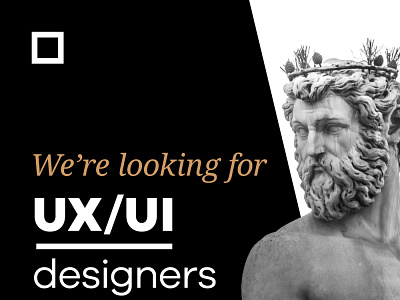 Looking for senior UX/UI designers