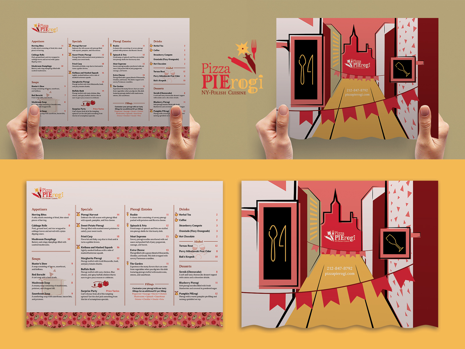 Pizza PIErogi Take Out Menu By Jess Mosholder On Dribbble   8fb42ebbec486aa9b4ef79eab7a63a28 