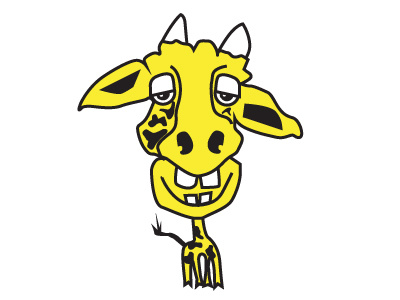 Giraffe animals brand branding fun funky funny giraffe illustration illustrations zoo