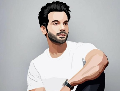 Rajkumar Rao's Illustration