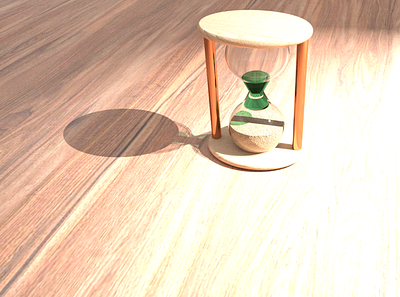 Waiting. digital art product design render subtle