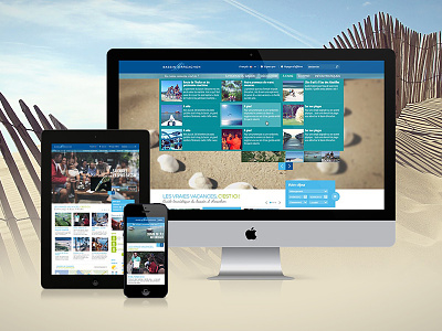 Bassin d'Arcachon design responsive web agency website