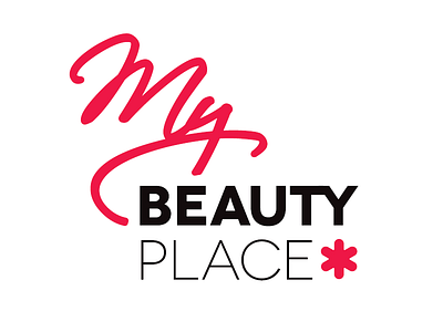 My Beauty Place logotype beauty identity logo logotype