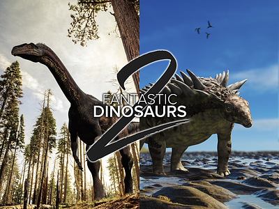 Fantastic Dinosaurs 2 - First screen dinosaur encyclopedia logo