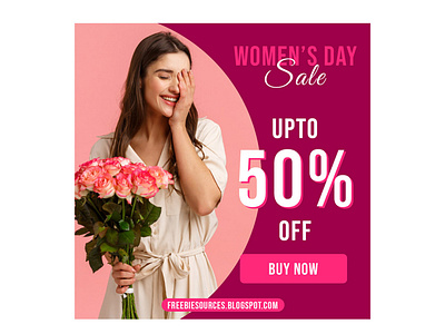 International Women's Day Social Media Banner PSD Template aa banner ad big sale branding psd download psd mockup psd template sale social media design women empowerment womens womens day