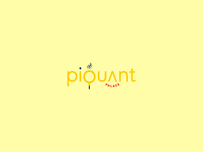 Piquant Palace Restaurant Logo logo logo design logodesign logos logotype