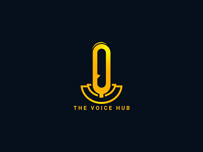 the voice hub branding design logo logo design logodesign logos