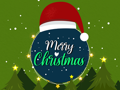 Merry Christmas illustration vector