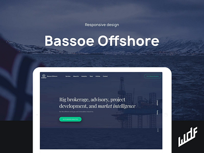 Bassoe Offshore animations bassoe design digital digital agency norway responsive design ui webdesign webdeveloper webledelopment website