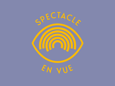Spectacle En Vue acting bleacher eye font identity logo seats show terraces theater tier view