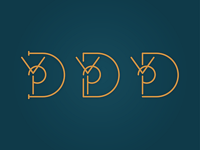 DYP Monogram Concepts graphic design identity monogram