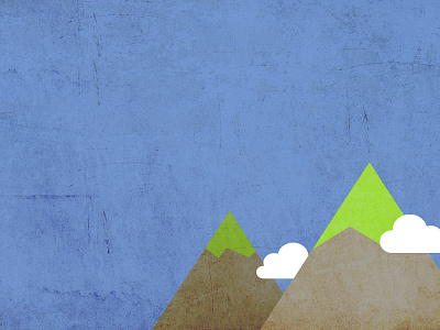 Mountains art blue cloud green grey illustration landscape mountain photoshop texture white