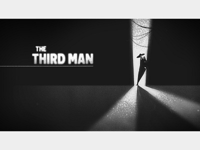 The Third Man digital photoshop styleframe