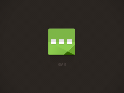 MiCrease-SMS(MIUI Theme Design 2012) icon sms