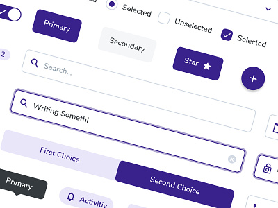 Design System UI Components components design system inputs insurance product design purple system tooltip ui ui kit