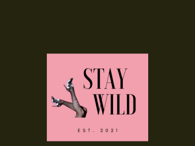 Stay Wild Logo 01 behance branding design dribble icon illustration logo minimal typography vector