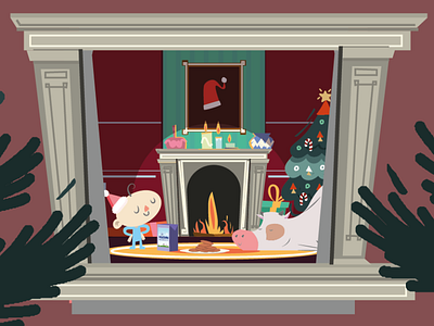 Christmas fb cover for Neolatte