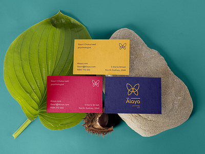 Alaya Brand Design - Business Cards