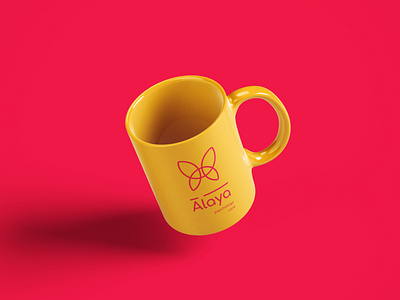 Alaya Brand Identity - Mug adobe brand design brand identity brand merchandising branding coffee mug colourful branding cup design design mug design photoshop
