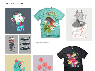 It's that time! designs illustrations new portfolio shirts site time web site