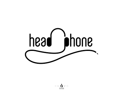 Headphone Typography concept device ear ears english head headphone inkscape listen listening meaning minimal minimalism minimalist minimalistic music song typography vector word