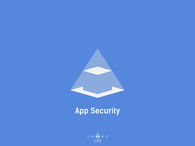 App Security Logo applicationlogo applogo cubelogo logobrand logodesign logoinspiration minimal minimalism minimalist minimalisticlogo minimallogo negativespace pyramidlogo securitylogo