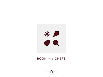 Book The Chefs Logo cheflogo chefslogo classylogo concept dininglogo foodlogo logo logobrand logodesign logos luxurylogo minimal minimalism minimalisticlogo minimallogo restaurantlogo restaurantslogo