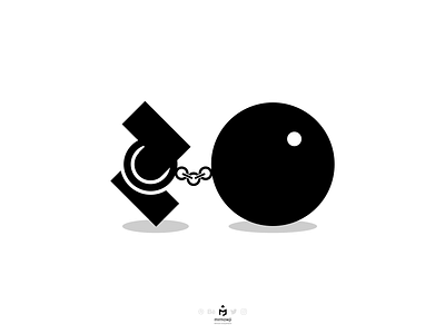 Zoo Typography animal animals ball chain chains concept english inkscape leg meaning minimal minimalism minimalist suffer suffering typography vector word words zoo