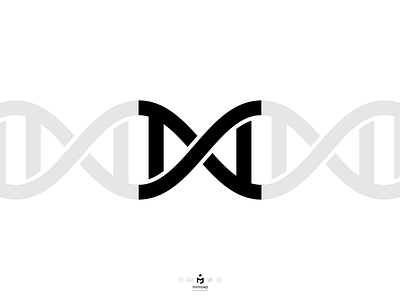 DNA Typography ambigram bioinformatics biology concept dna english inkscape meaning minimal minimalism minimalist simple strand strands typography vector word words
