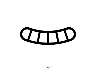 Tooth Worm Illustration concept health illustration inkscape meaning minimal minimalism minimalist mouth simple teeth tooth vector worm worms