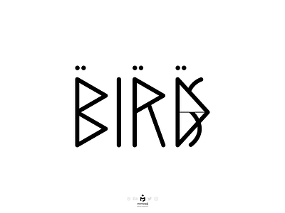 Birds Typography