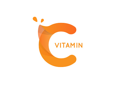 VITAMIN - C design letter logo design logo minimalist logo modern logo