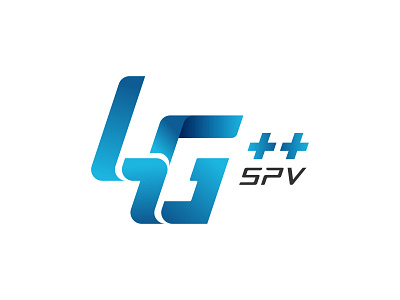 4G ++ SPV design logo minimalist logo modern logo monogram logo