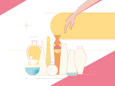 Bottles aftereffects animation bottle decade design dom i wnetrze granatowski hand illustration vector
