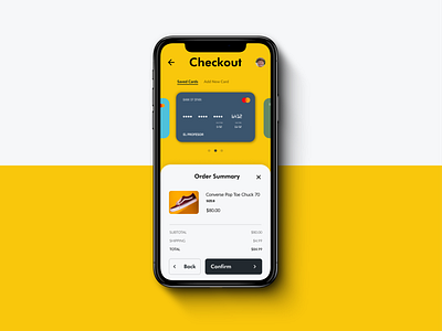 Credit Card Checkout Screen app dailyui day2 design minimal typography ui ux web website