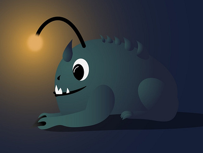 Monster Stiv design illustration vector