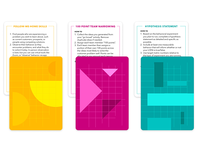 Delight shuffle methodology cards card design card game design methodology methods print design