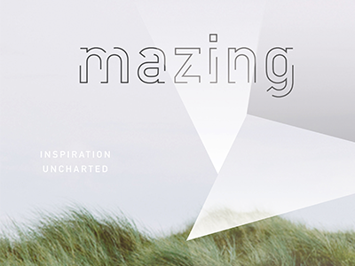 Mazing Magazine mazing typography branding editorial design magazine cover print publication-design