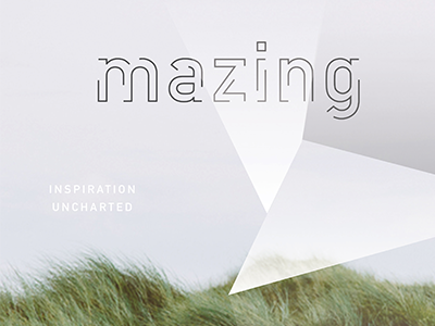 Mazing Magazine branding editorial design magazine cover mazing print publication design typography