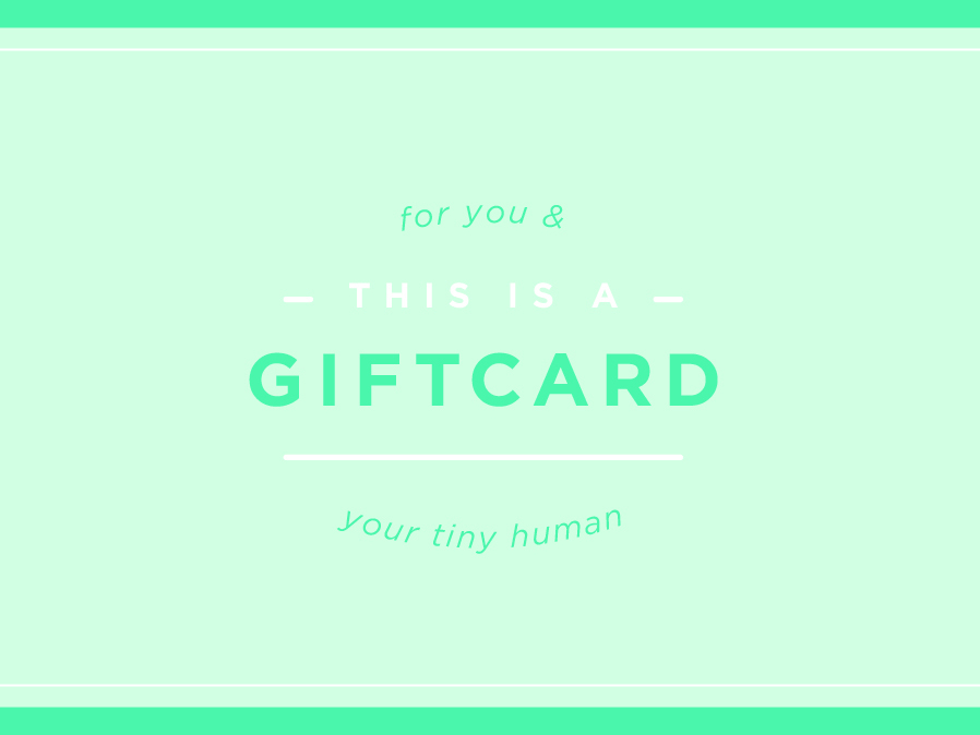 Gift card Design by Betsy on Dribbble