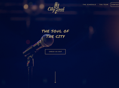 City Soul Cafe Desktop art branding design desktop flat logo minimal ui web website