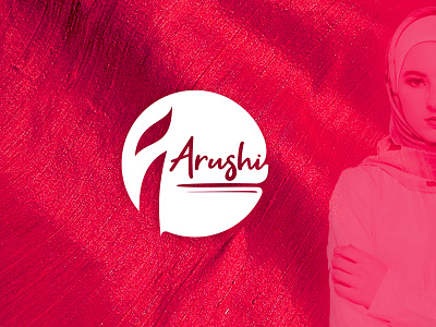 Arushi Hijab brand design hijab logo logodesign muslimah