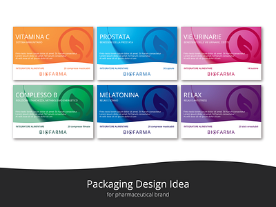 Pharmaceutical Brand Packaging Idea branding design flat graphic design illustration illustrator logo package packaging pharmaceutical supplements vector