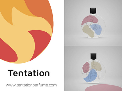 TENTATION branding design logo vector