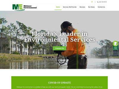 Mettauer Environmental Civil Construction Services custom website design design responsive design responsive website responsive website design ui ux website wordpress design wordpress development