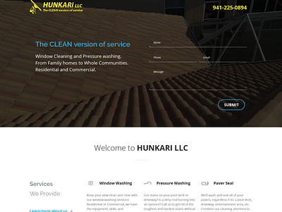 Hunkari LLC custom website design design responsive design responsive website responsive website design ui ux website wordpress design wordpress development