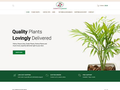 Emeritus Gardens custom website design design ecommerce design responsive design responsive website responsive website design ui website wordpress design wordpress development