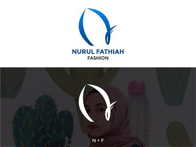 NURUL FATHIAH FASHION branding illustration logo logobrand logobranding logodesign logodesigner logoidea logoidentity logomakassar logomarca logos