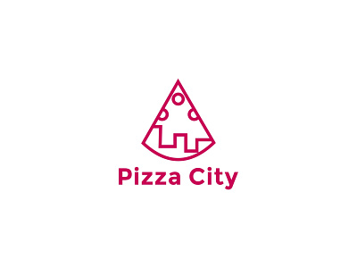 PIZZA CITY design logo logobran logobrand logobranding logodesigner logoidea logoidentity logomakassar logomarca ui