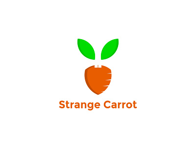 STRANGE CARROT logo logobrand logobranding logodesign logodesigner logoidea logoidentity logomakassar logomarca logos